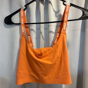 Adidas Orange Sports Bra